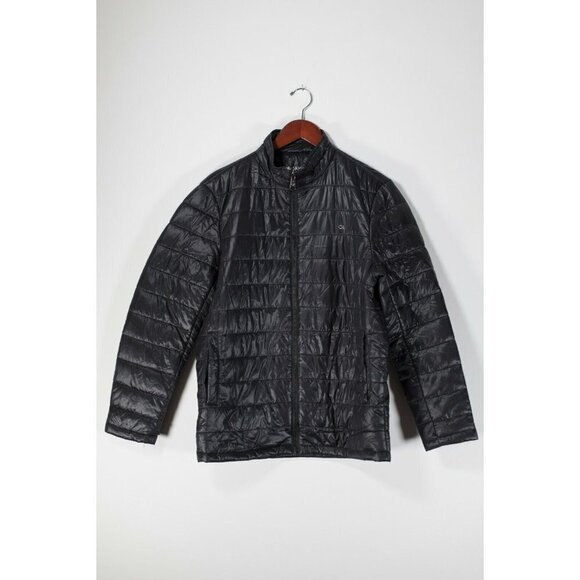 Calvin Klein Women's Size Small Black Jacket Water Resistant Short Puffer Coat - Picture 1 of 5
